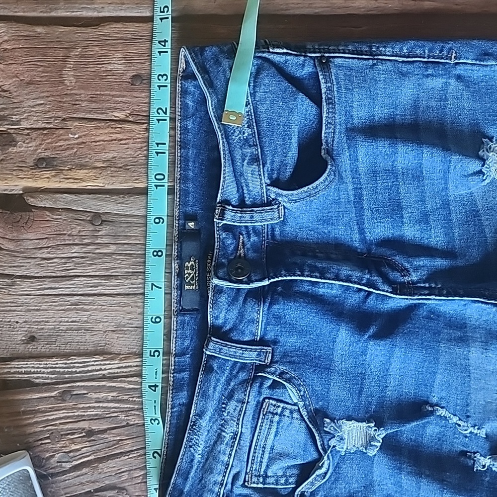 Leopard patch jeans - Picture 4 of 8